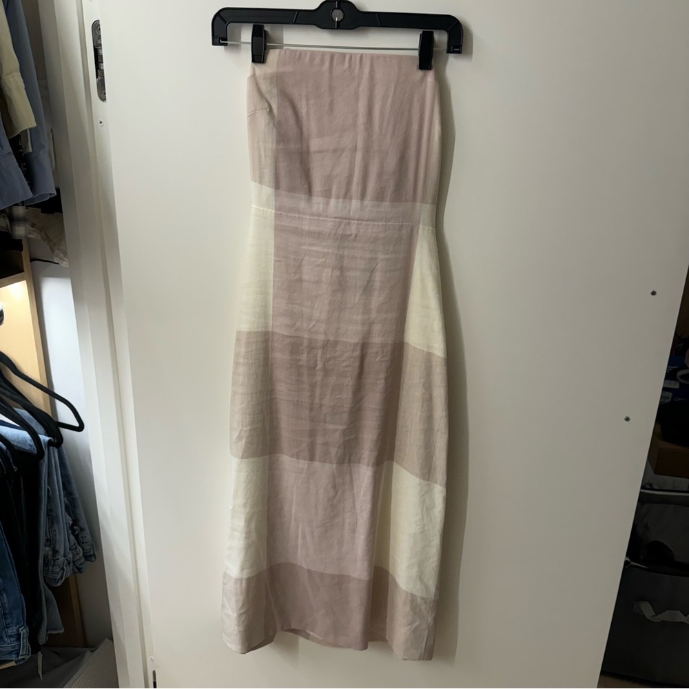 Theory Strapless Dress